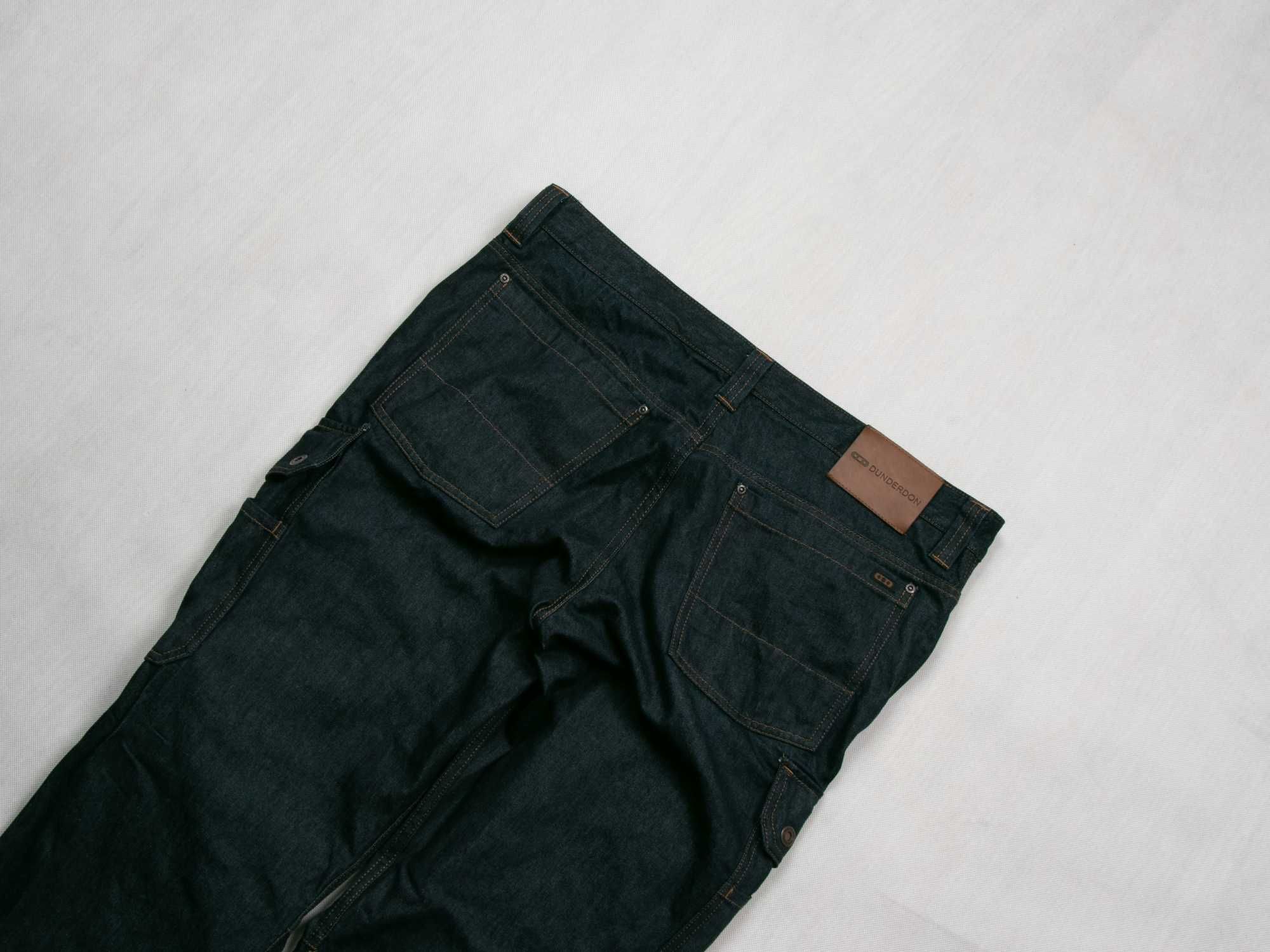 Spodnie jeansowe cargo Dunderdon 38/32us