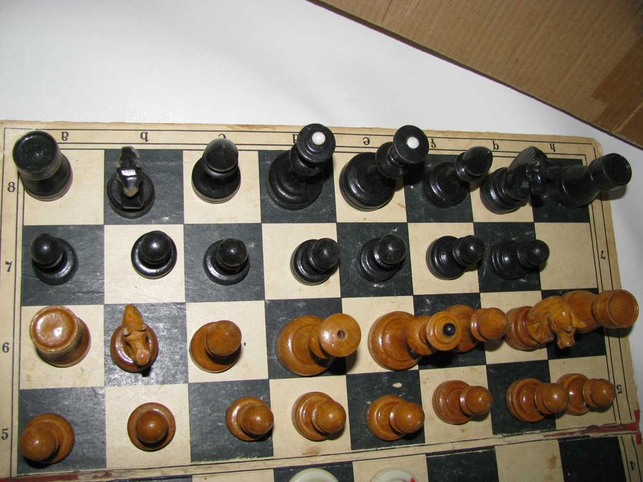 шахматы деревянные и пластик для доукомплектовки