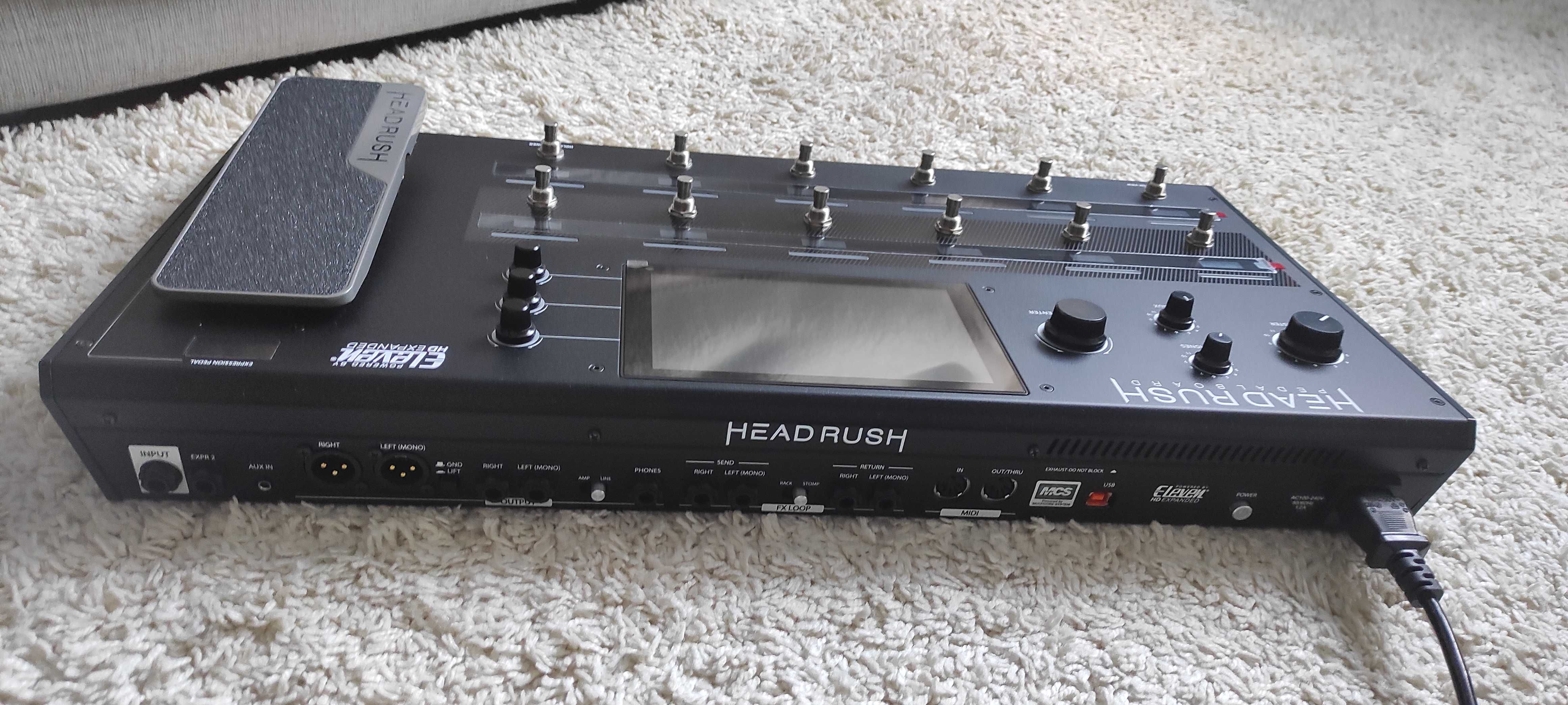 headrush pedalboard procesor gitarowy