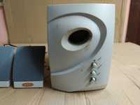 Sistema de som 5,1 com subwoofer