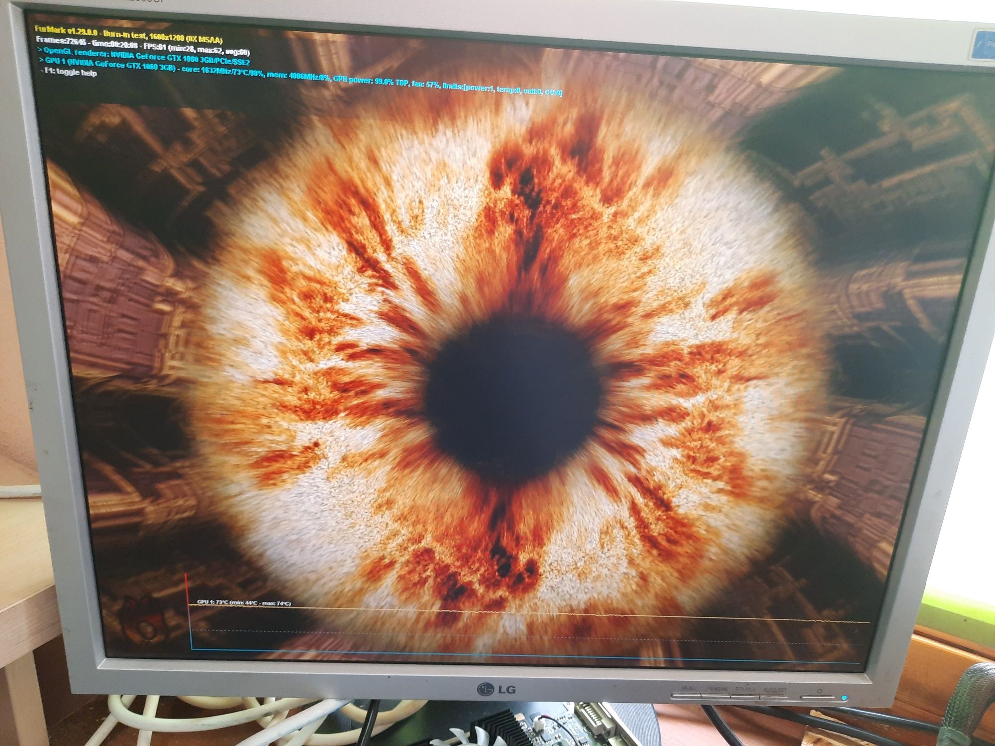 Видеокарта Gigabyte GTX 1060 3Gb Windforce OC