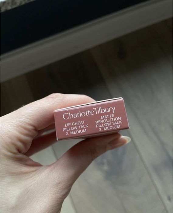 Помада і олівець Charlotte Tilbury Pillow Talk Lip Kit, набір шарлотта