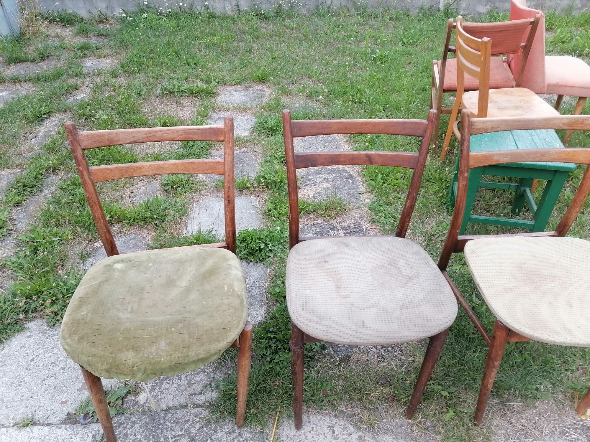 krzeslo  krzesla  epoka  prl   sztuk 4