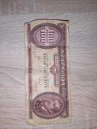 Banknot 100 forint z roku 1984