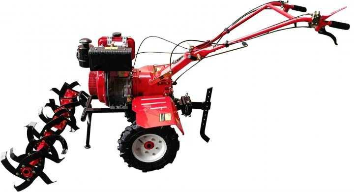 Дизельний мотоблок FORTE 1050 колеса 10"