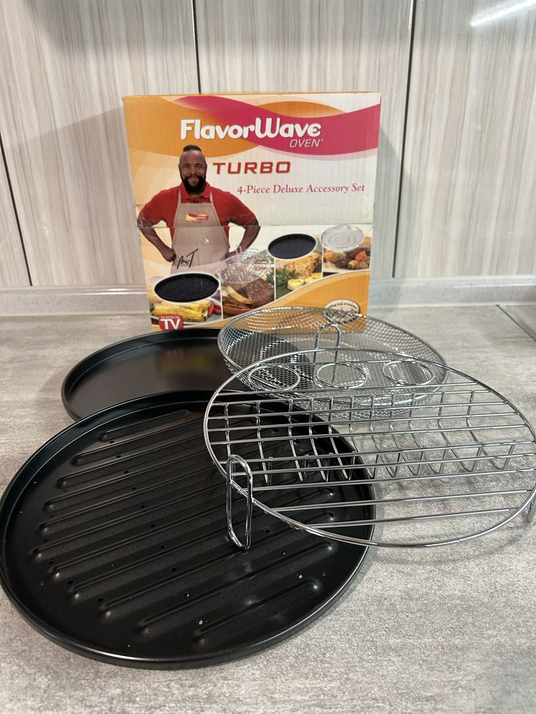 Аерогриль Flavor wave oven turbo AX797DH + набір аксесуарів