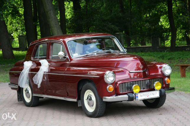 Samochód auto do ślubu Warszawa 224/223 Wołga gaz 24