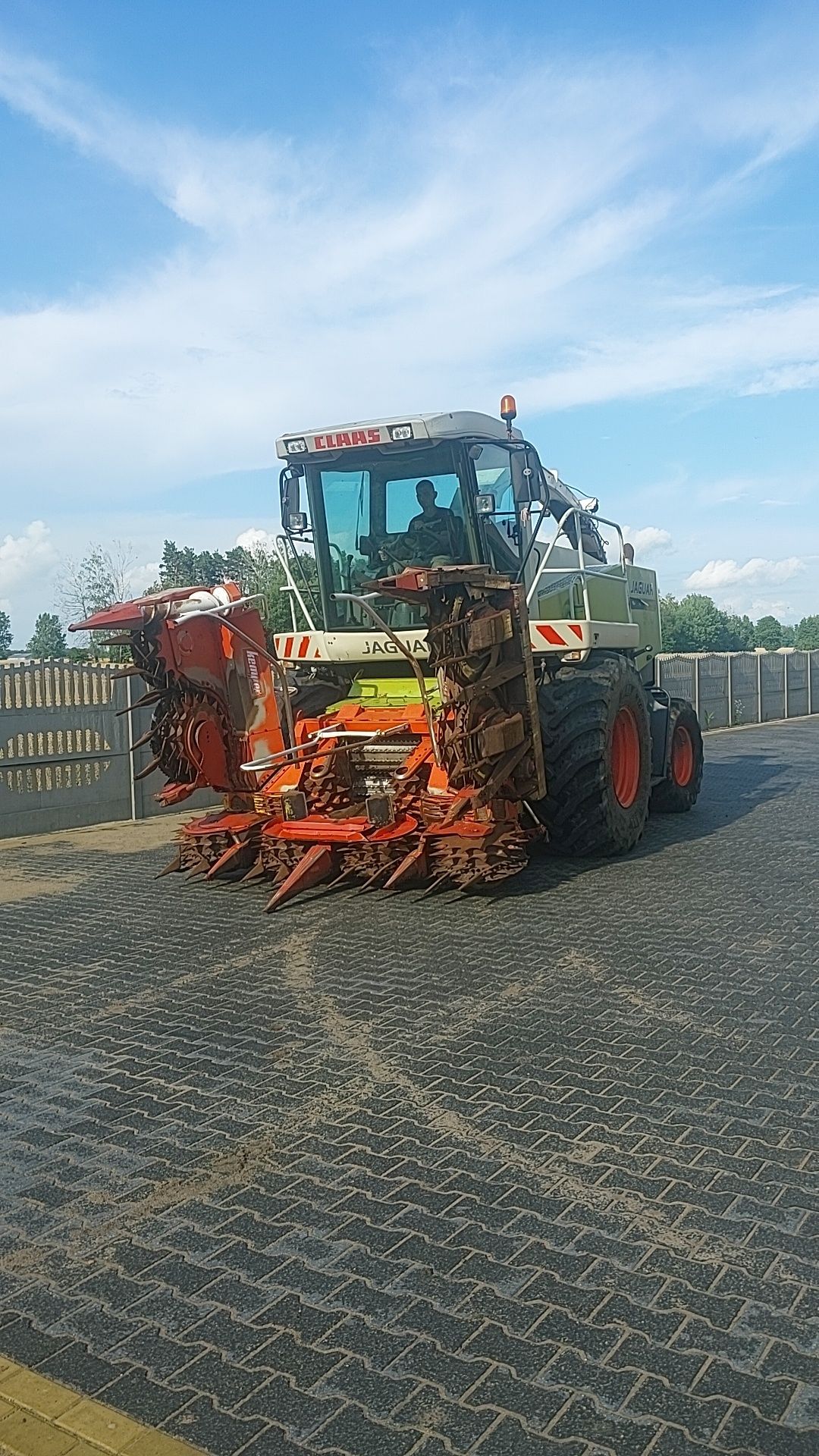 Sieczkarnia Claas jaguar 900.    nie krone john deere