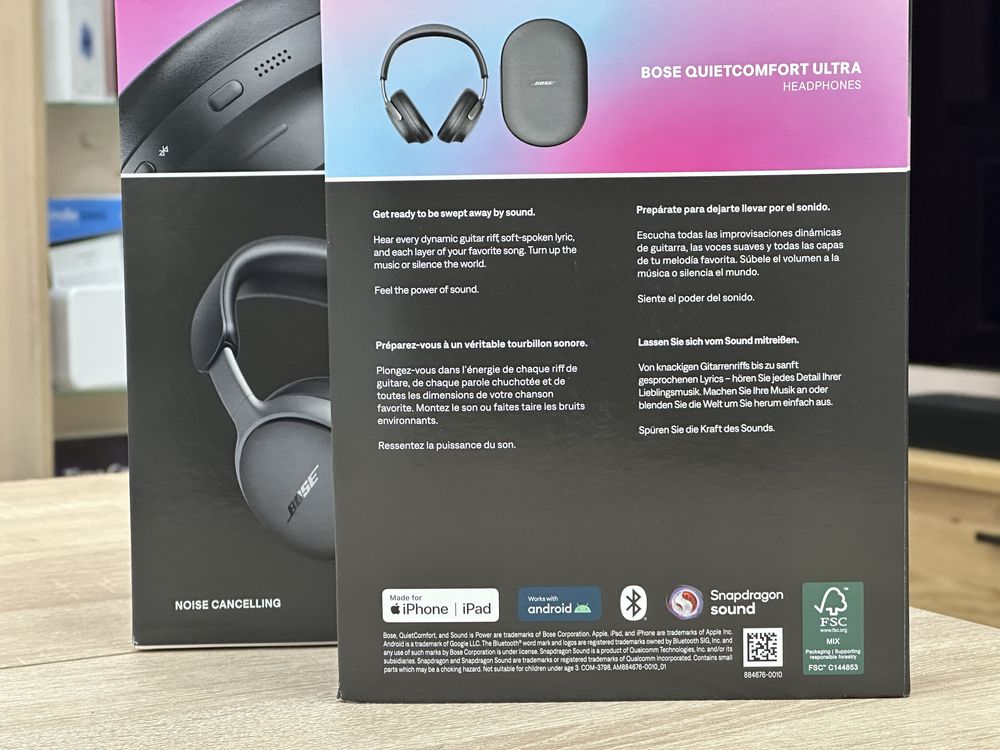 Навушники Bose QuietComfort Ultra Noise Cancelling QC Нові