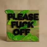 Quadro Decorativo "Please Fuck Off" — Arte Irónica e Original