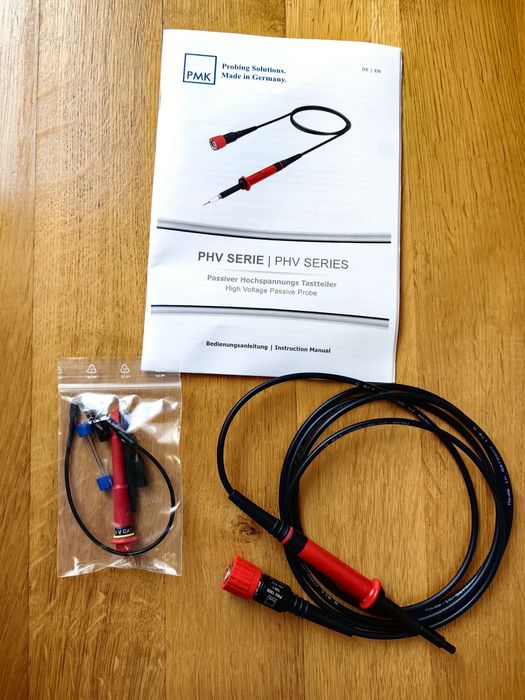 Sonda wysokiego napięcia PMK PHV 1000, 100:1, 400MHz.
