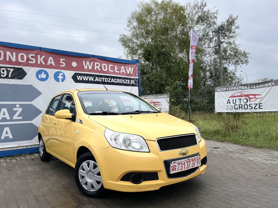 Chevrolet Aveo 1.2 Benzyna+LPG//BRC//2009//5 drzwi//Zamiana