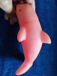 Набор игрушка Уточка резиновая Дельфин для купания пищалка для ванны