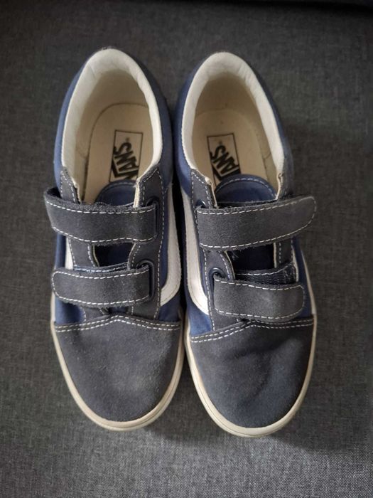 Vans Ténis Old Skool V Criança (Azul - 33)