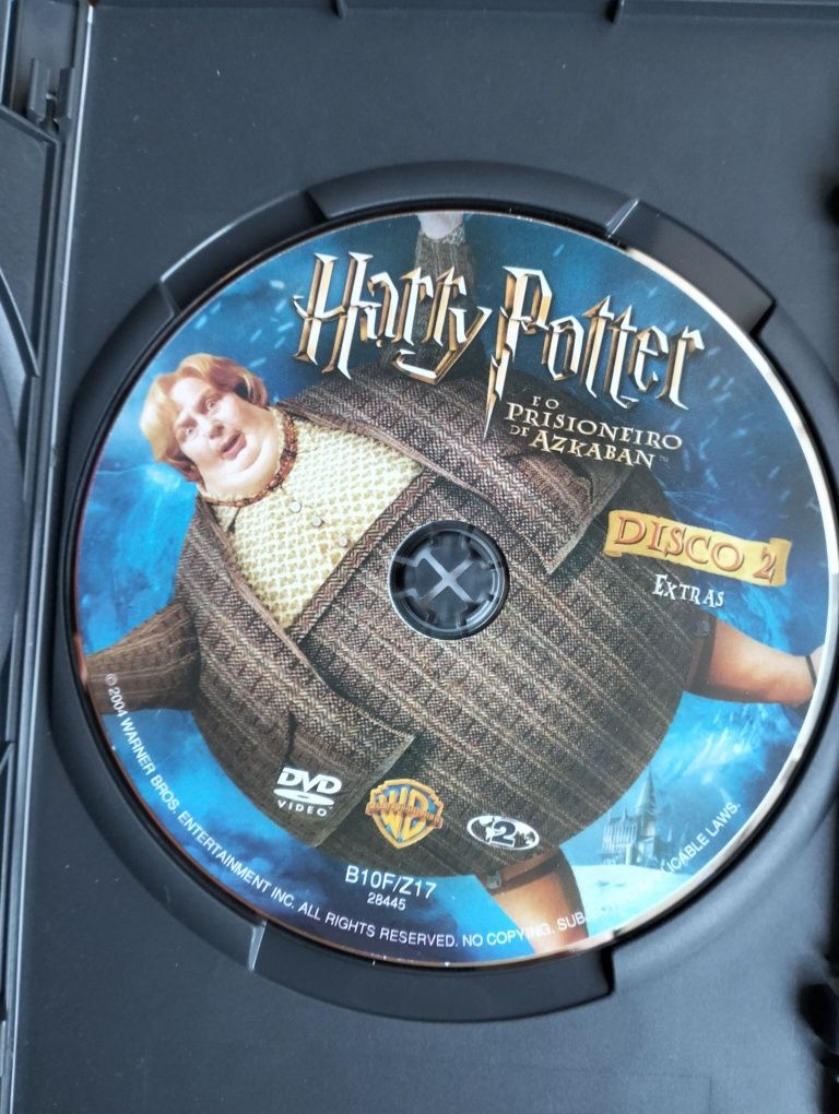 DVD Harry Potter e o Prisioneiro de Askaban  - edição de 2 discos