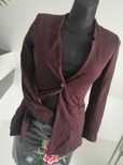Marynarka bordowa Zara xs 34
