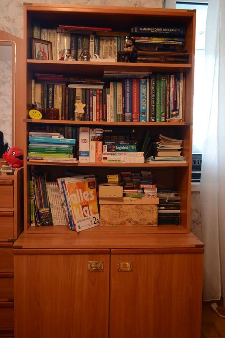 Книжный шкаф с тумбой Сафари