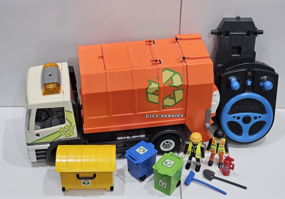 Playmobil śmieciarka zdalnie sterowana (70200  + moduł RC)