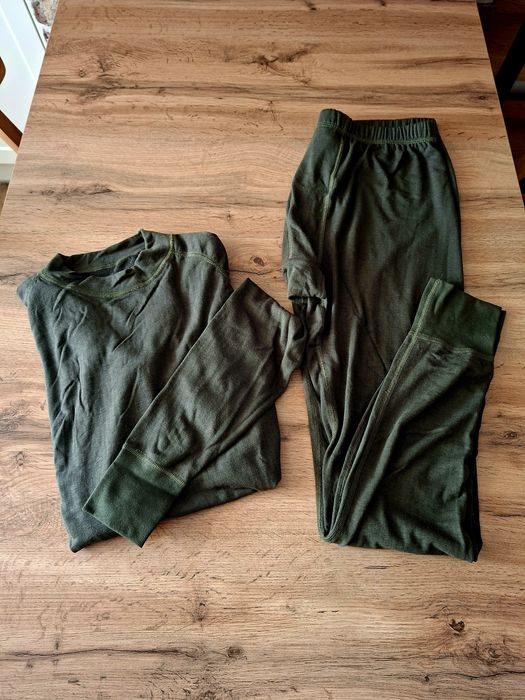 Zestaw bielizny zimowej wojskowej khaki