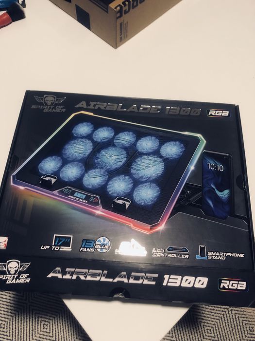 Cooler para Portatil RGB SPIRIT OF GAMER