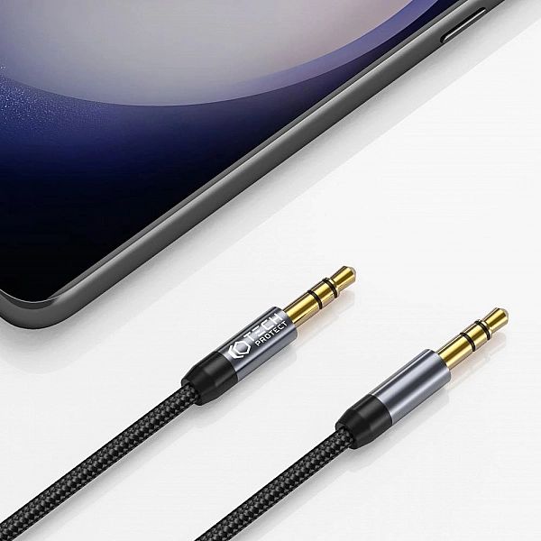 Tech-Protect Ultraboost Aux Mini Jack 3.5Mm Cable 150Cm Black