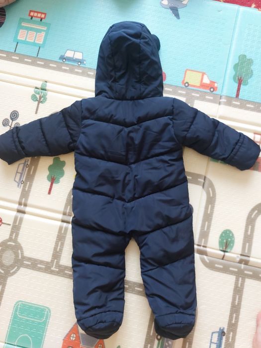 Демісезонний комбінезон Matalan синій розмір 74 (6- 9 міс)
