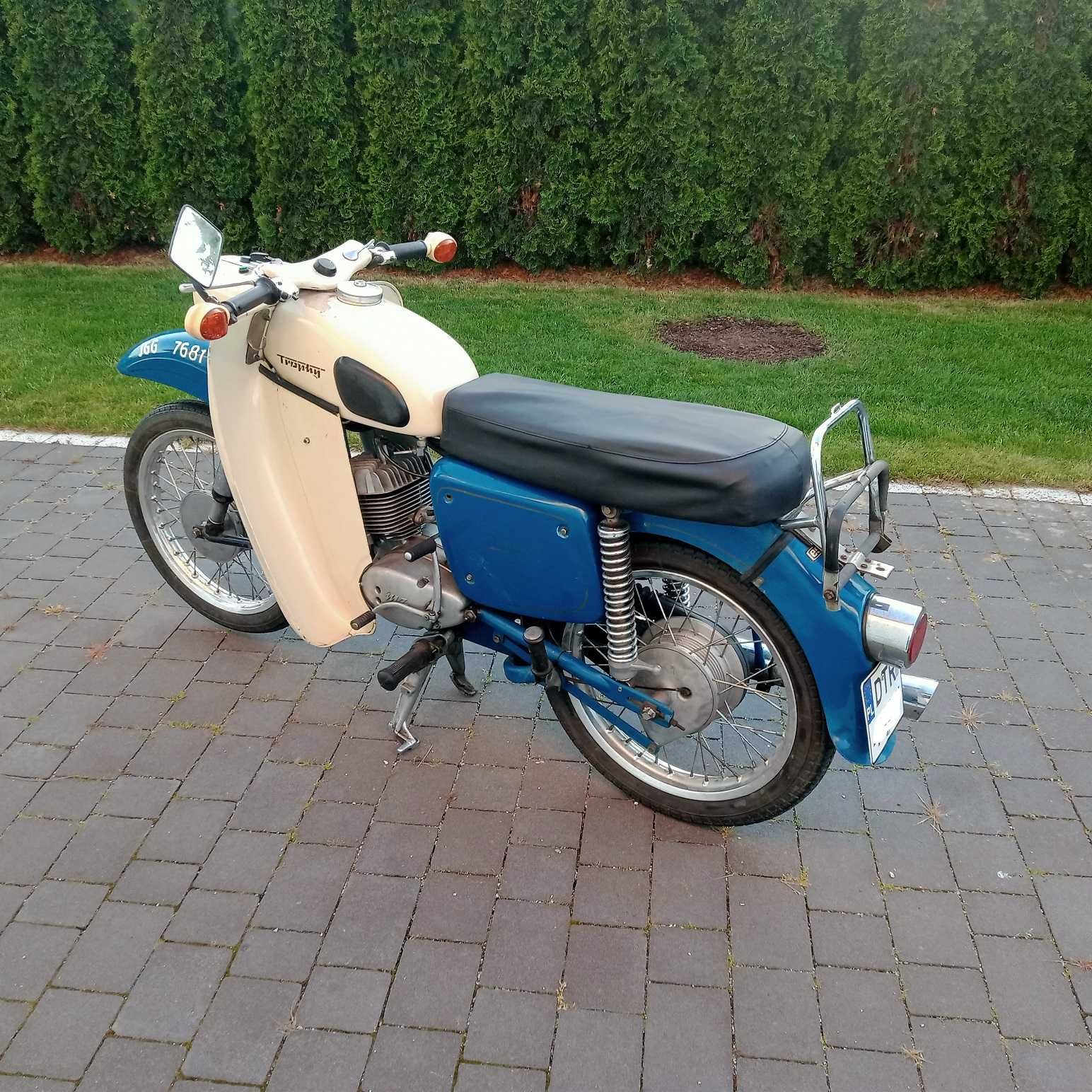 Mz ES 150/1 Pieknie zachowany Oryginal Zarejestrowana na białe tablice