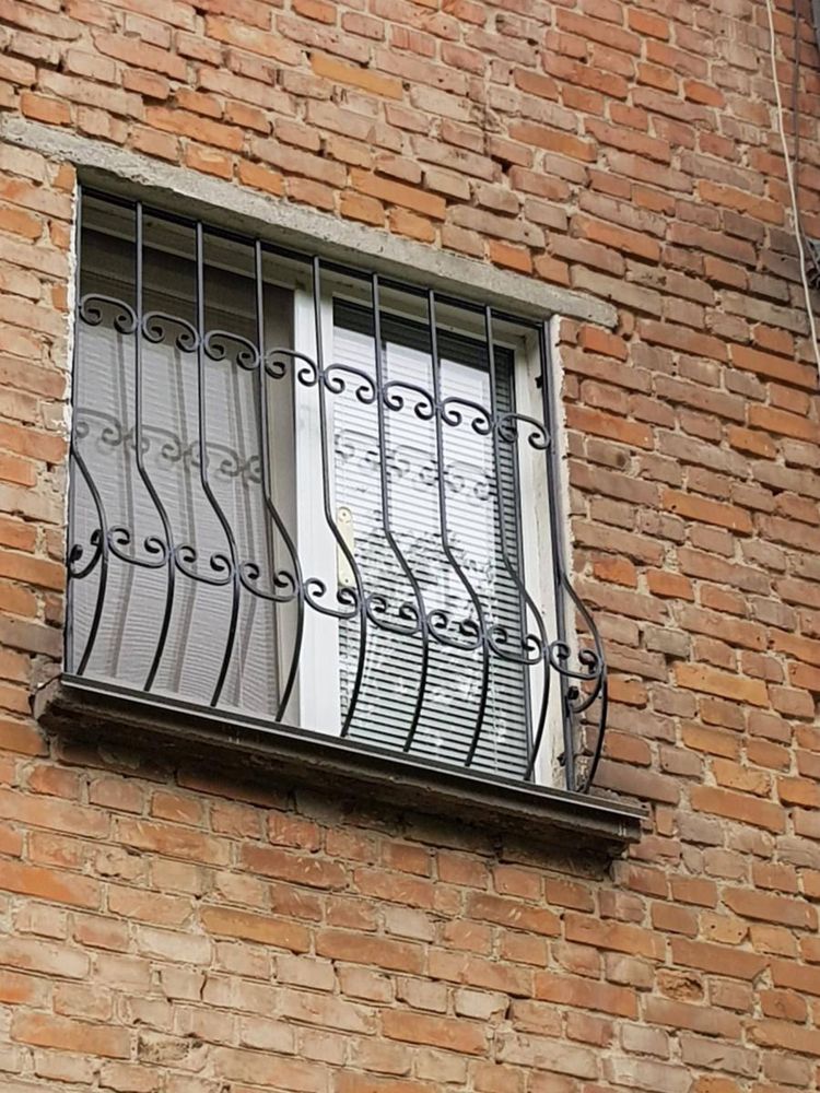 Решетки на окна, балкон, двери. Сварные, Кованые. Доставка и установка