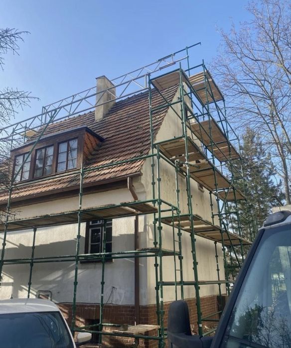 Wynajem rusztowania choinkowego 300m/sprzęt budowlany/mycie kostki