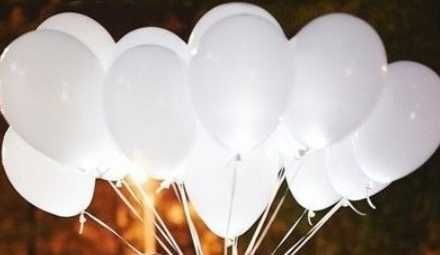 ATRAKCJA NA WESELU świecące balony LED napełnione helem BALONY LEDOWE