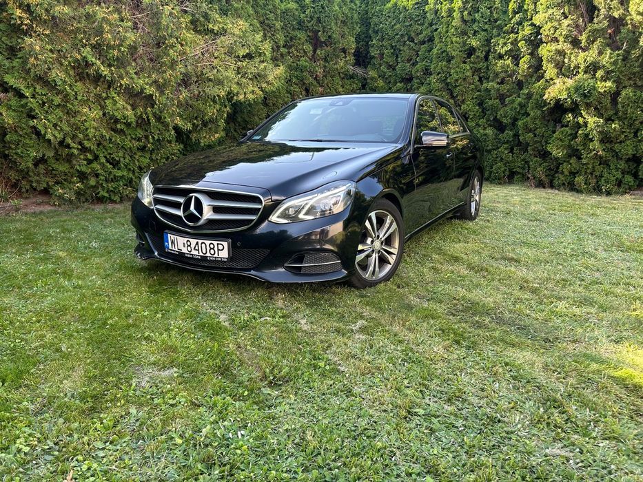 Mercedes-Benz Klasa E Mercedes-Benz E220 CDI • Automat • Skóra • LED • Bezwypadkowy