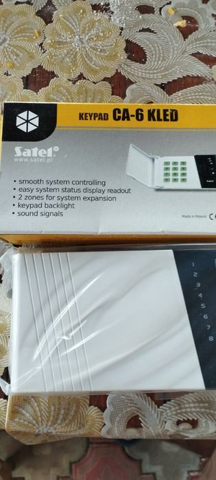 Проводная светодиодная клавиатура для сигнализации Satel CA-6 KLED