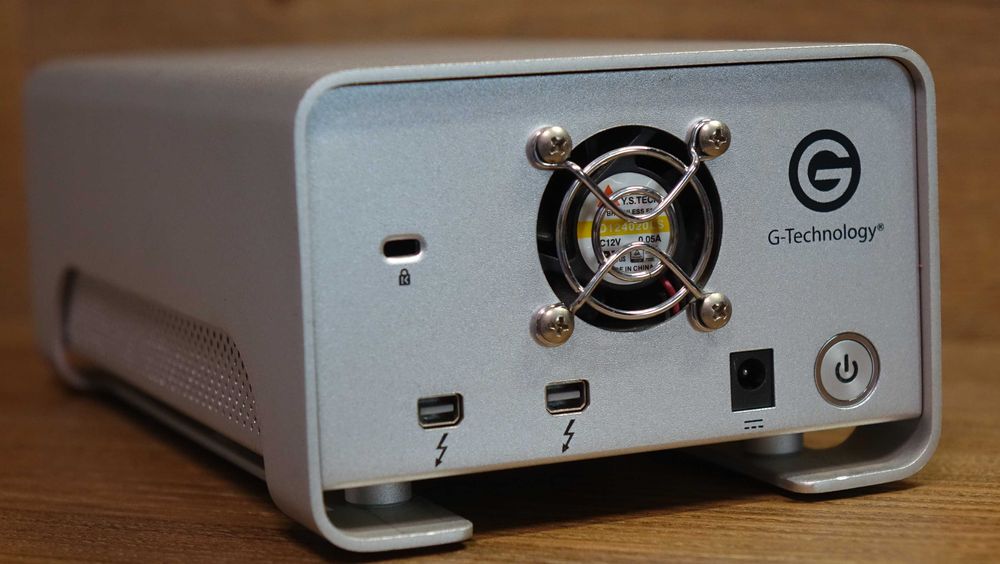 Внешний диск 8TB G-Technology G-Raid THUNDERBOLT Пробег 171 час 21Пуск