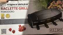 Raclette grill Esperanza 1000w  nowy!!! Bez patelek