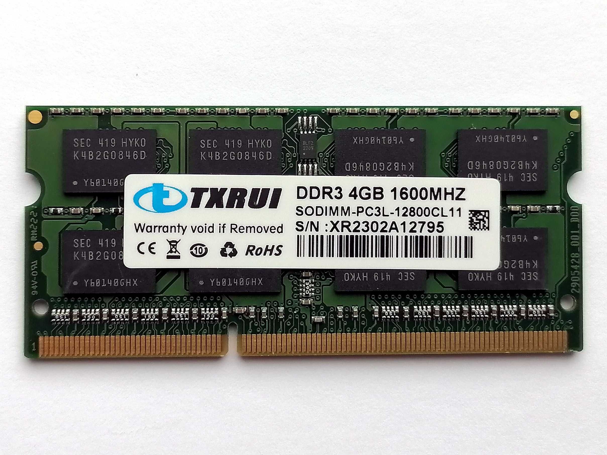 4Gb DDR3/DDR3L 1066/1333/1600мгц  оперативная память НОВЫЕ, ГАРАНТИЯ