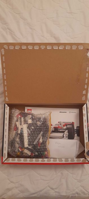 LEGO McLaren MP4/4 e Ayrton Senna F1