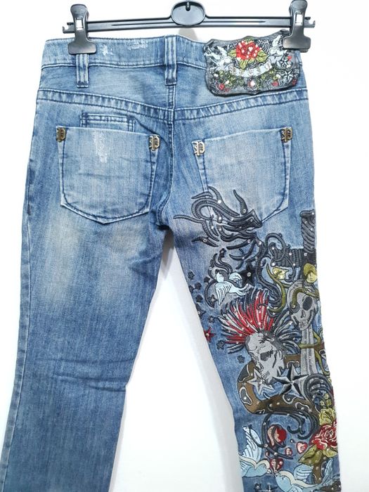 Spodnie jeansowe damskie Philipp Plein S M