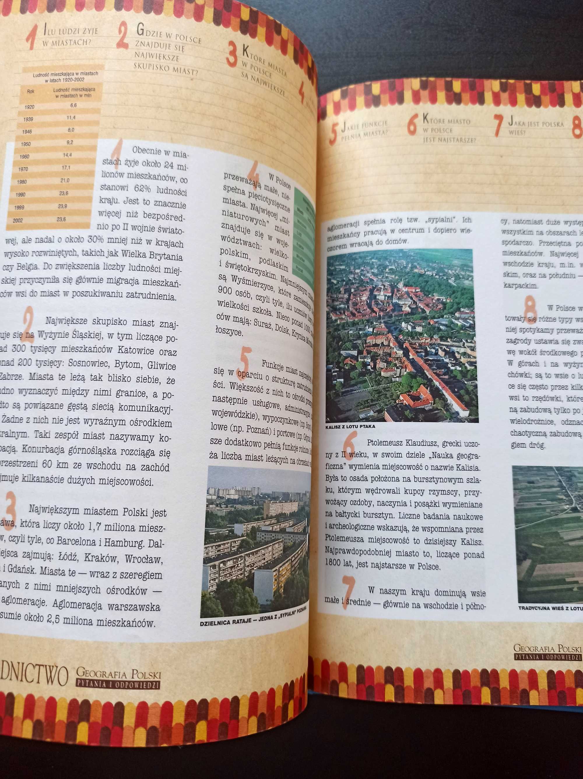 Geografia Polski. Pytania i odpowiedzi. Bardzo pomocne dla szkoły