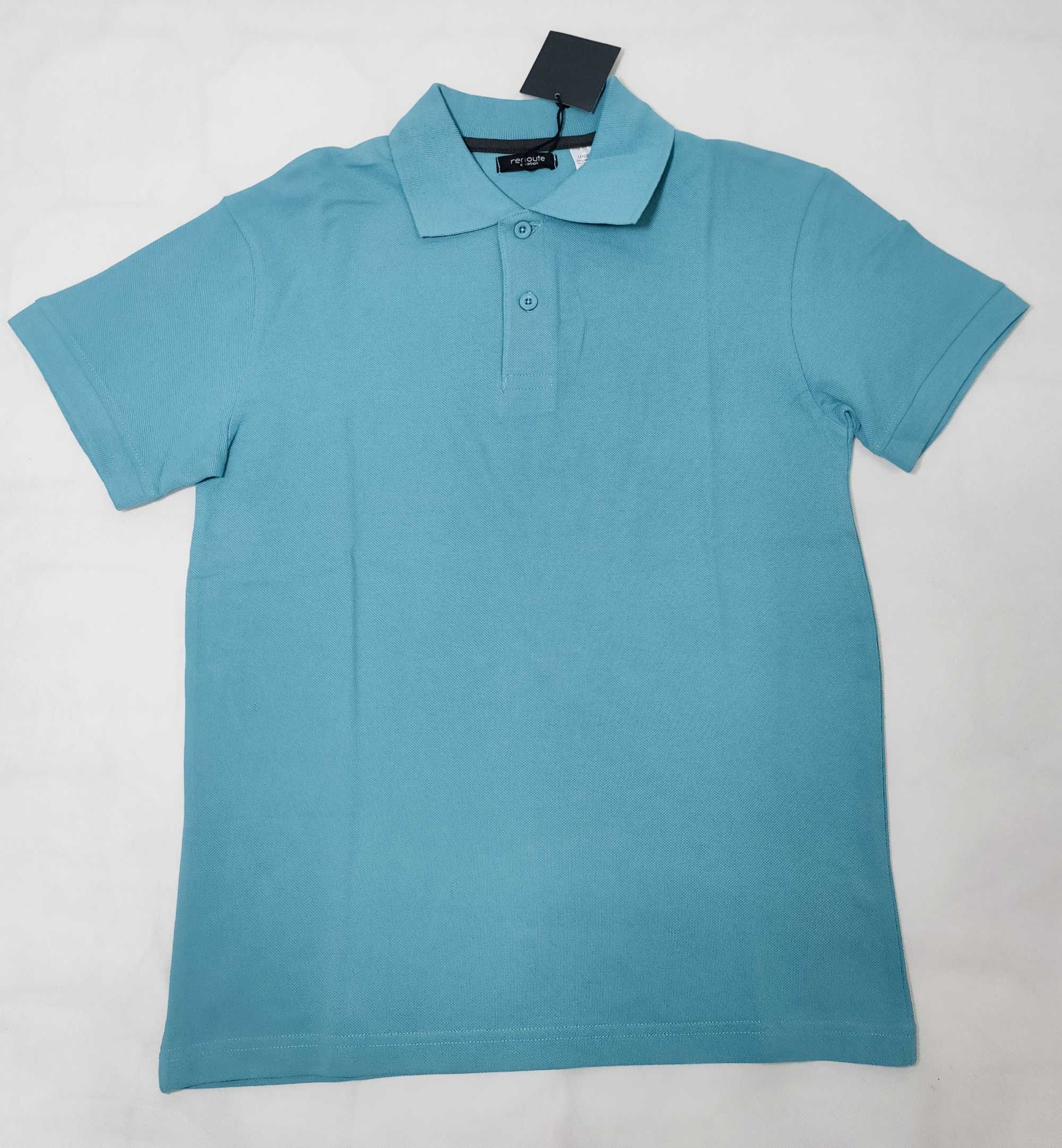 Koszulka męska L bawełniany T-shirt typu polo LA REDOUTE TS0006