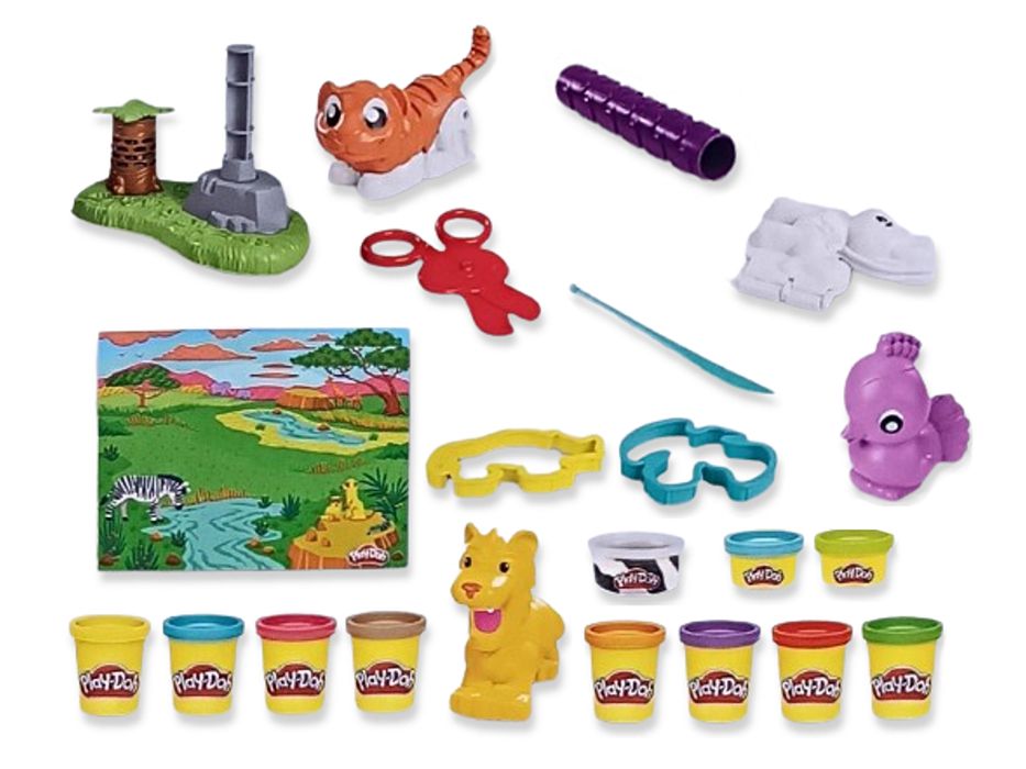 Ciastolina Hasbro Play-Doh Lew i przyjaciele F7221