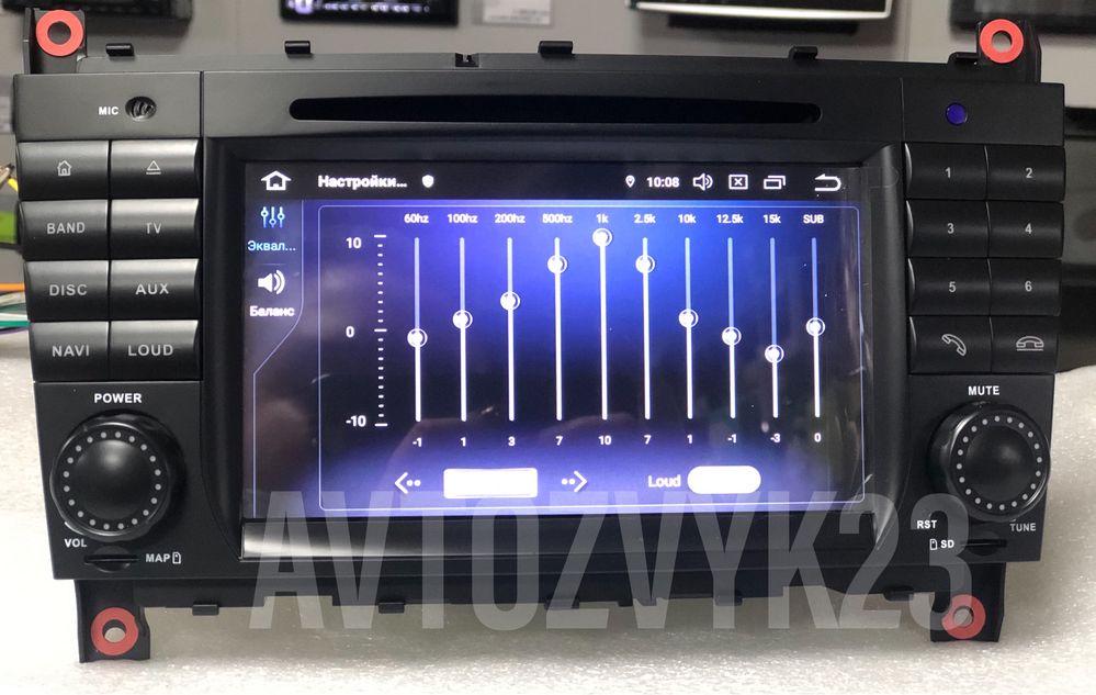 Штатная магнитола Mercedes W203\W463\W209(ANDROID 10)