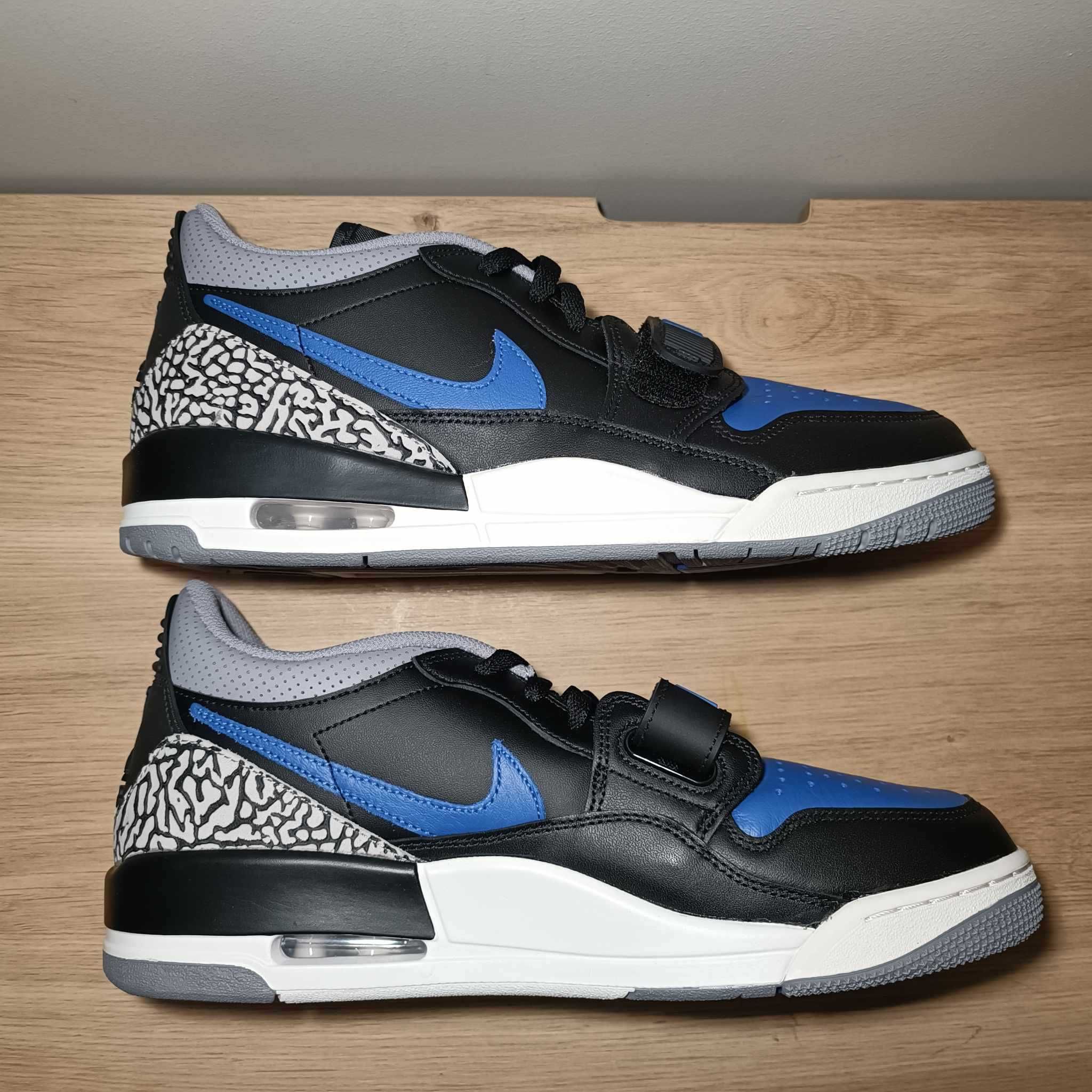 Air Jordan Legacy 312 Low r. 45 (29 cm) Black/Game Royal-White