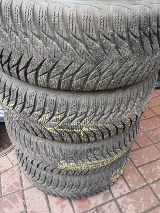 4 szt opon na felgach 5*112 ,Goodyear,Nokian,2 komplety