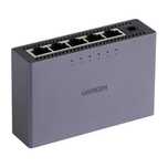 Switch Ugreen Cm633 5-Portowy Gigabit Ethernet Do Sieci Lan Czarny