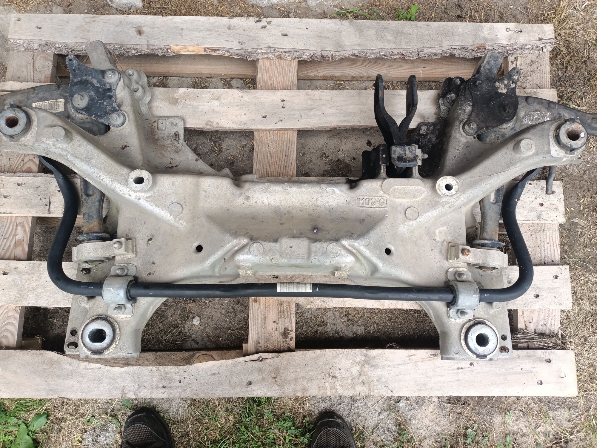 Sanki wózek z wahaczami Peugeot 407