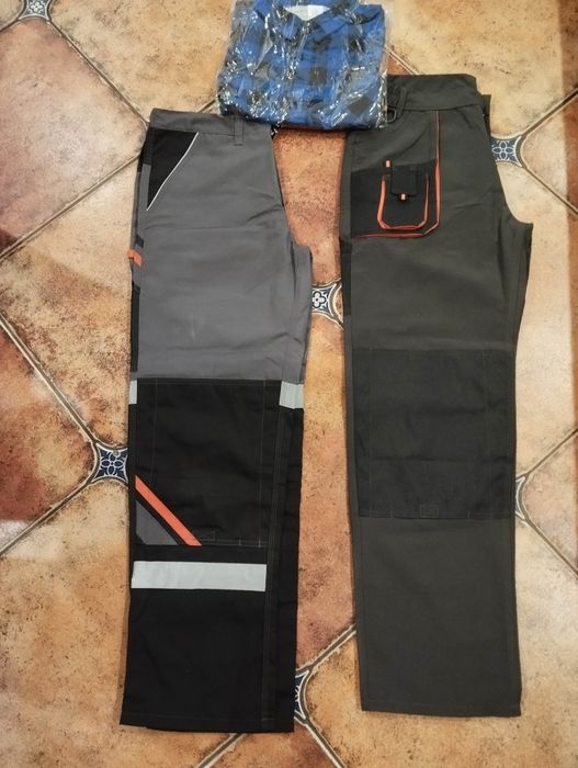 Spodnie robocze 2 pary koszula gratis