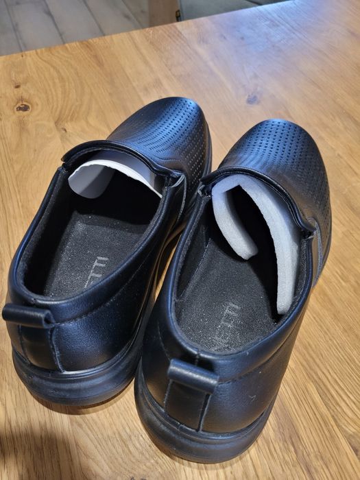 Buty męskie półbuty Lanetti 40 czarne