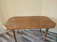 Drewniany solidny stol