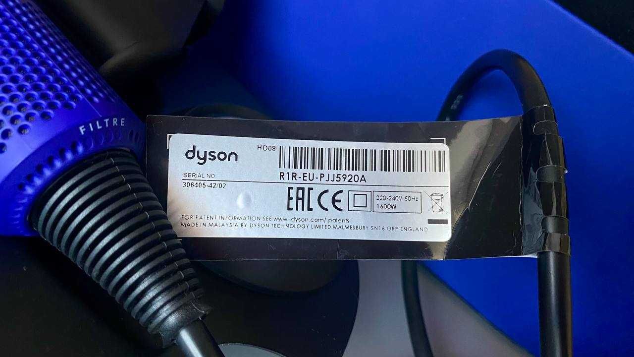 Фен Dyson HD08 Original Supersonic Limited Edition (Vinca Blue/Rose)