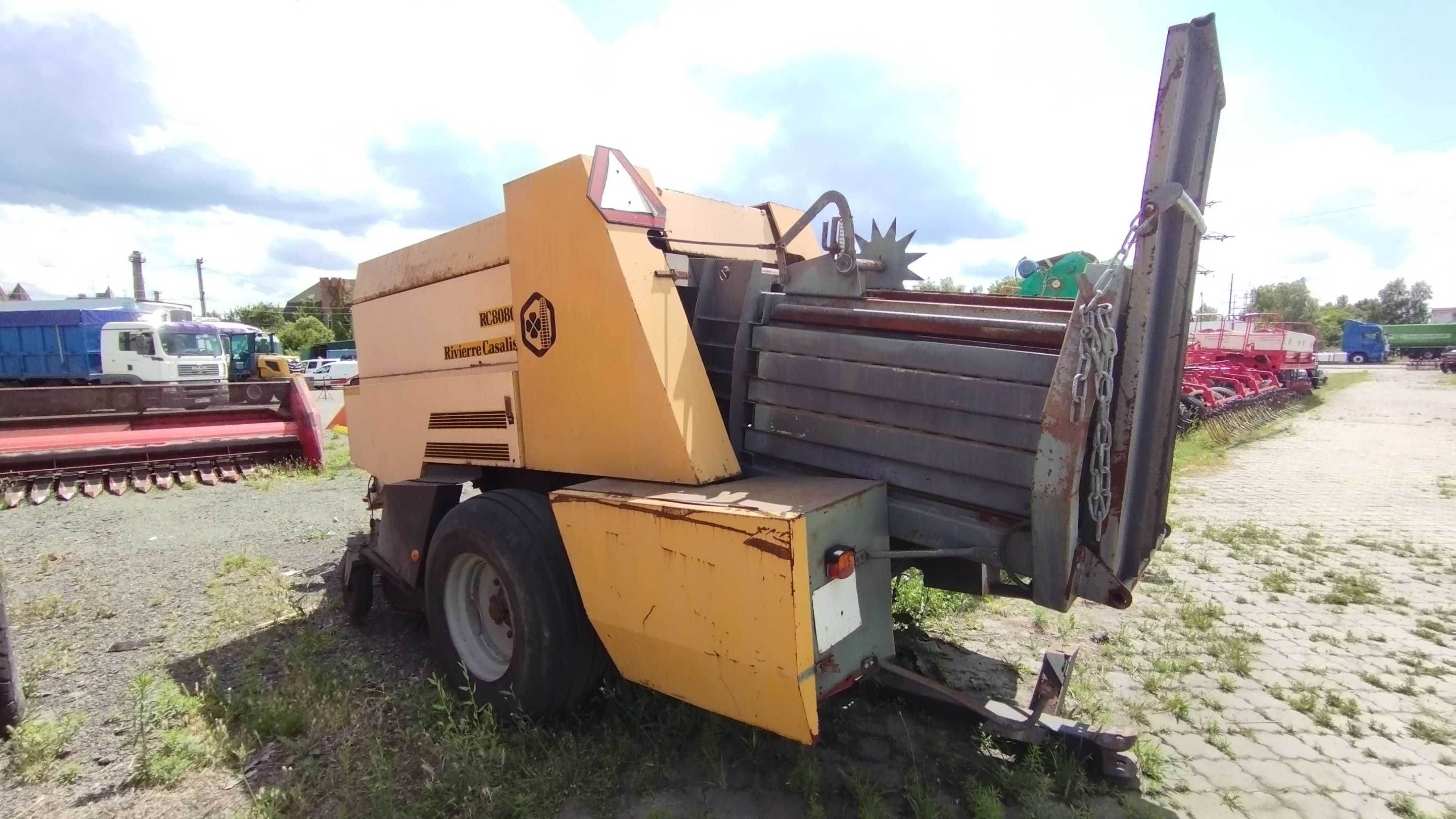 Прес - підбирач тюковий  Rivierre Casalis RC 8080  --  2010р
